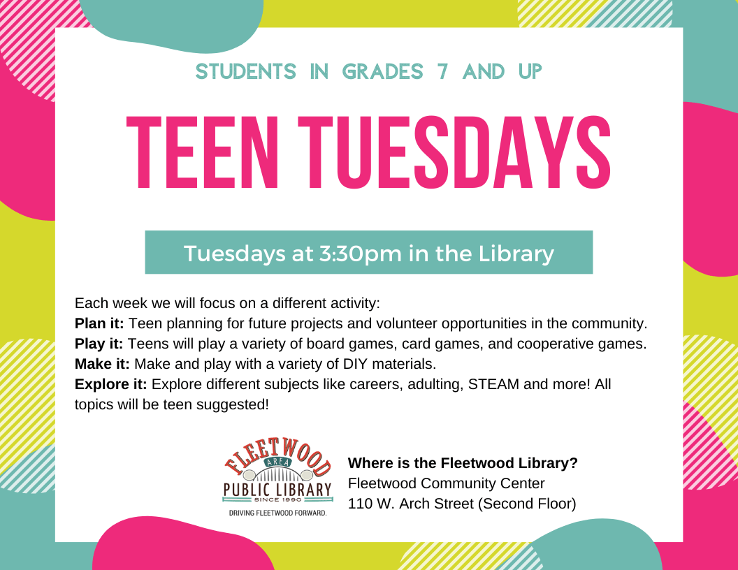 Fleetwood Area Public Library Berks County Public Libraries